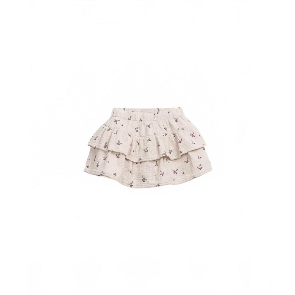 NEW PLAY UP girl's printed woven skirt in beige